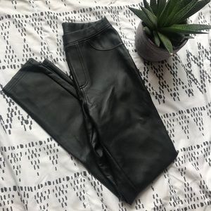 Xhilaration Pleather Stretch Pants